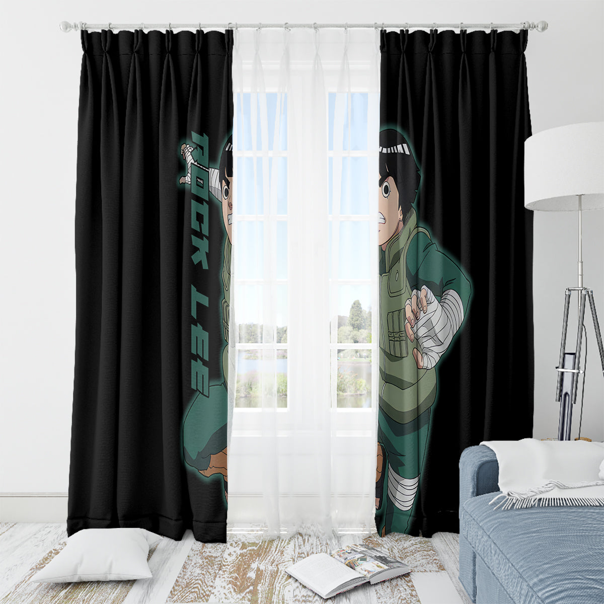 Rock Lee Window Curtain