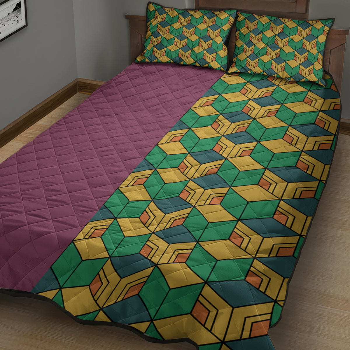 Tomioka Giyuu Quilt Bed Set