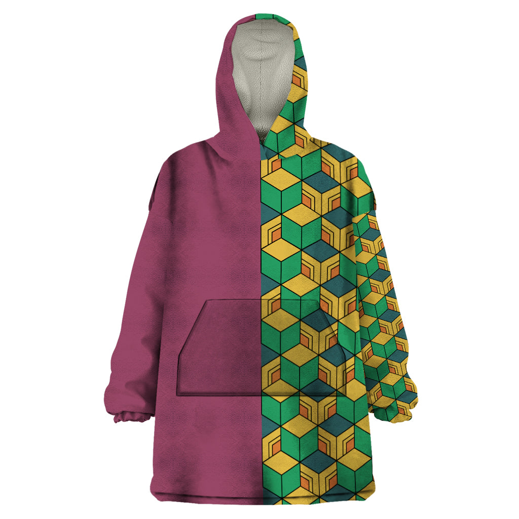 Tomioka Giyuu Wearable Blanket Hoodie
