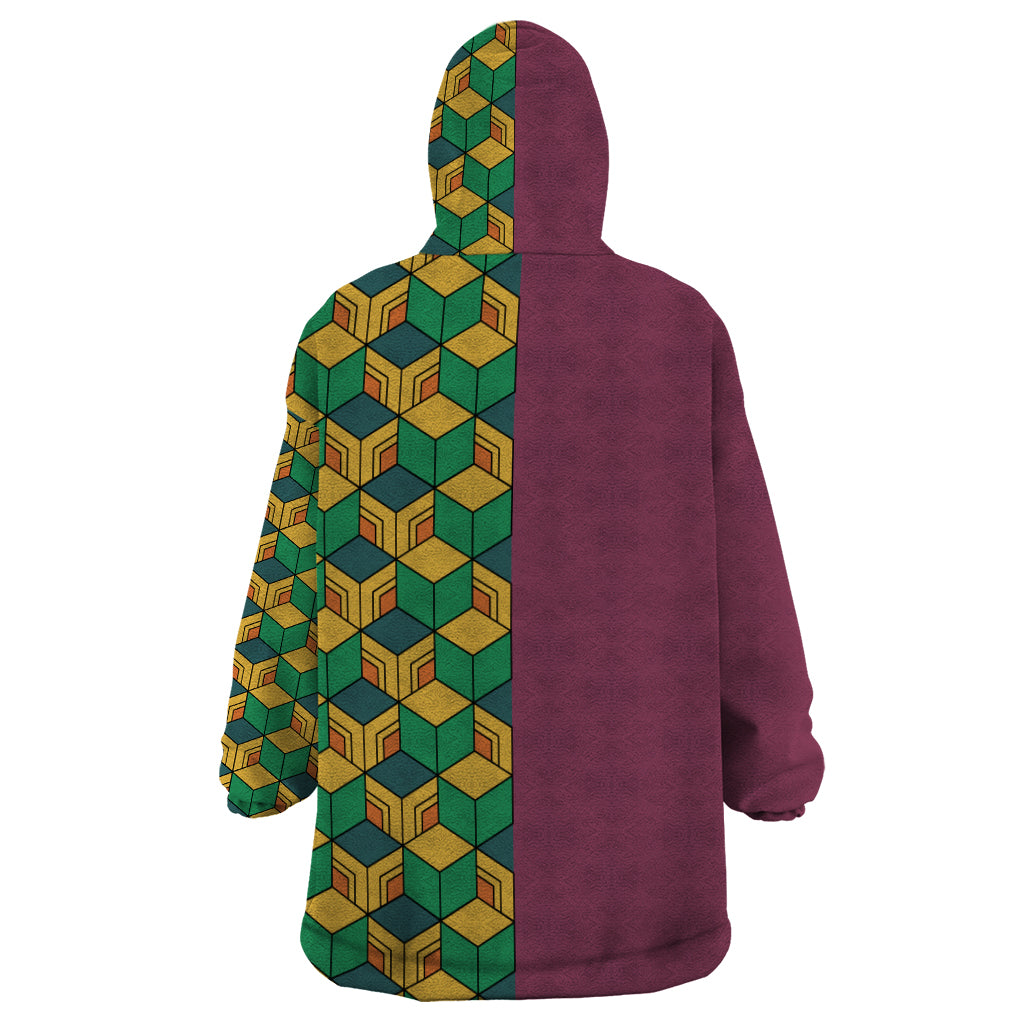 Tomioka Giyuu Wearable Blanket Hoodie