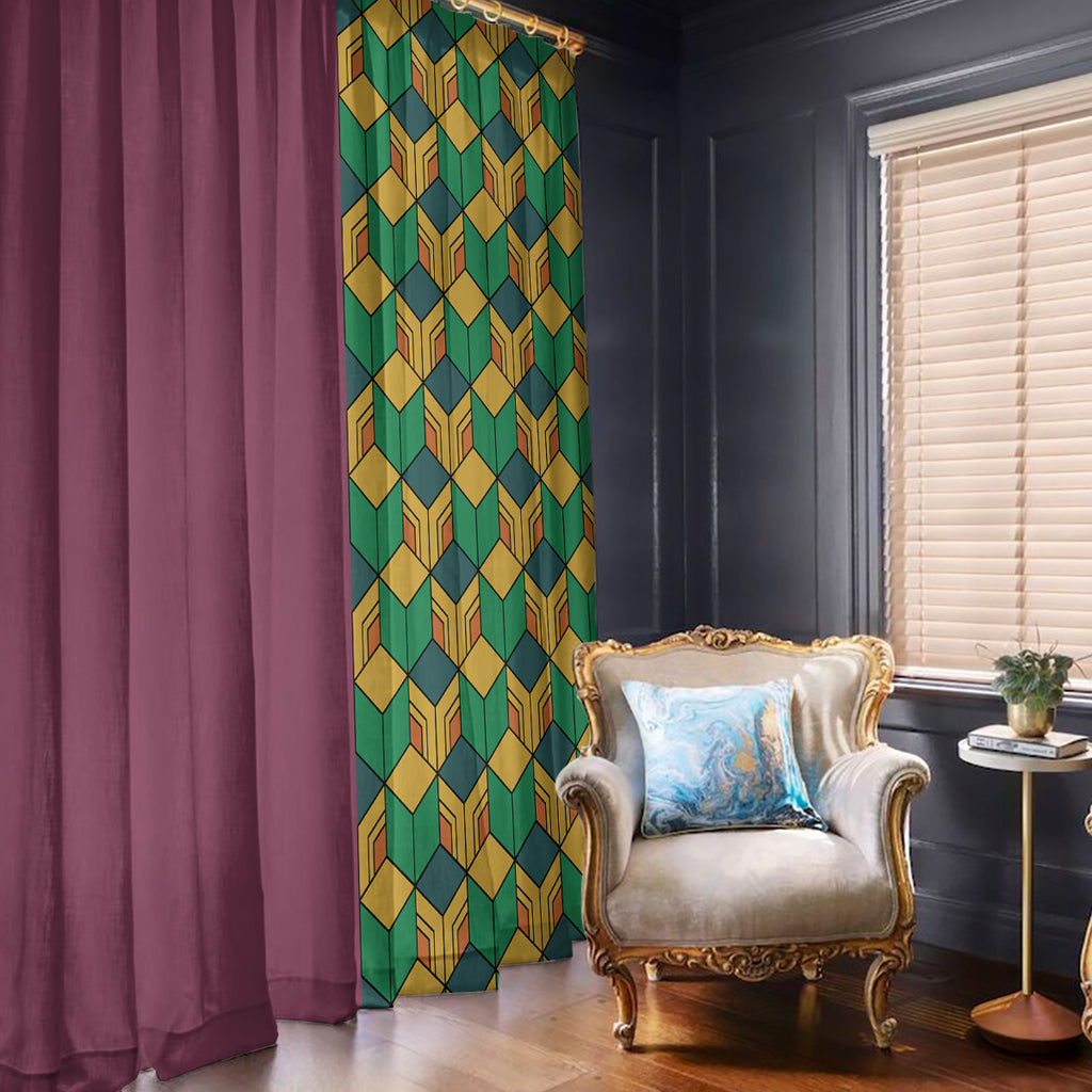 Tomioka Giyuu Window Curtain