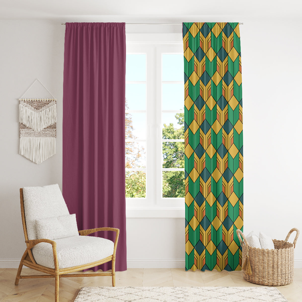 Tomioka Giyuu Window Curtain