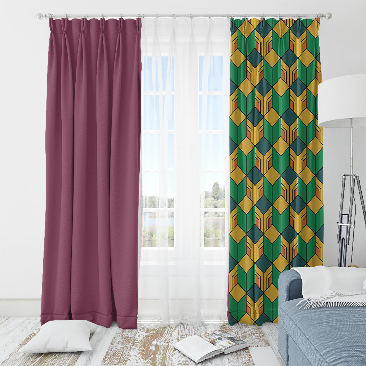Tomioka Giyuu Window Curtain