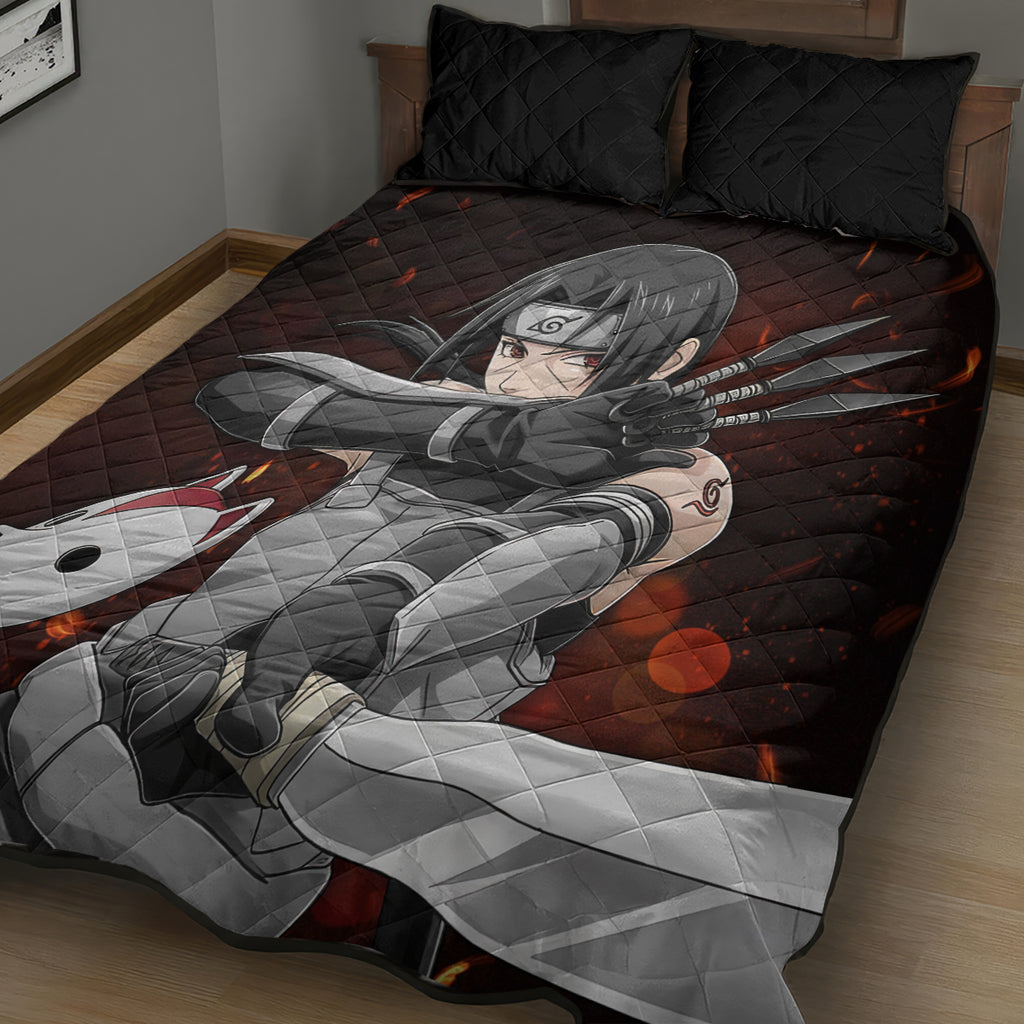 Itachi Anbu Quilt Bed Set