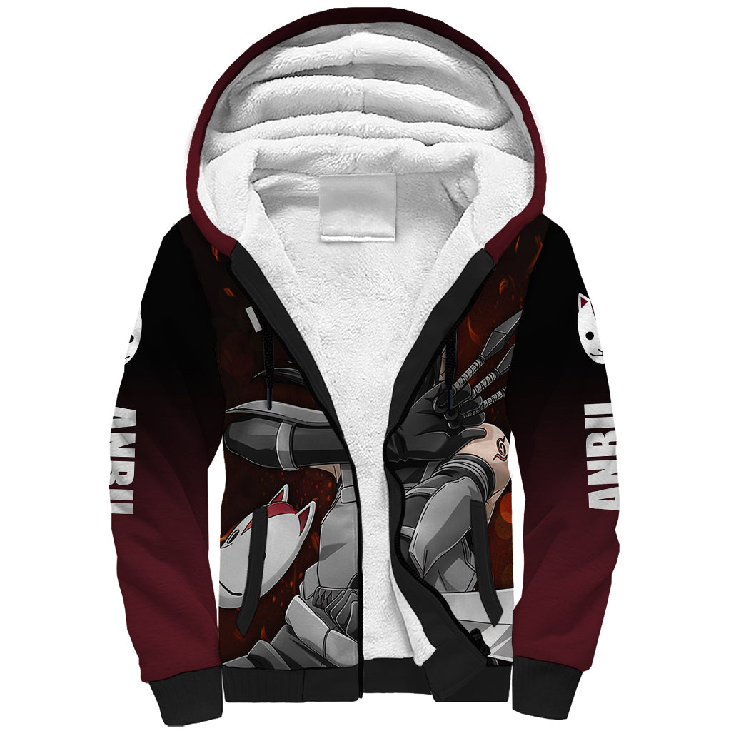 Itachi Anbu Sherpa Hoodie