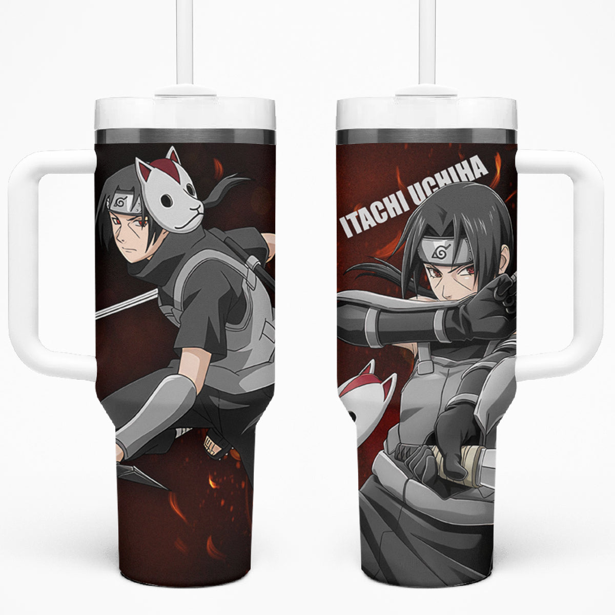 Itachi Anbu Tumbler With Handle