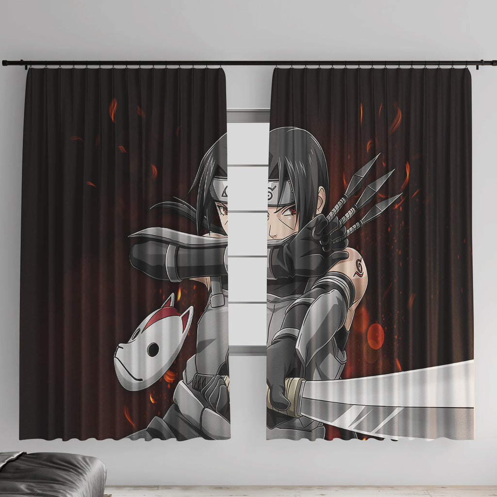 Itachi Anbu Window Curtain