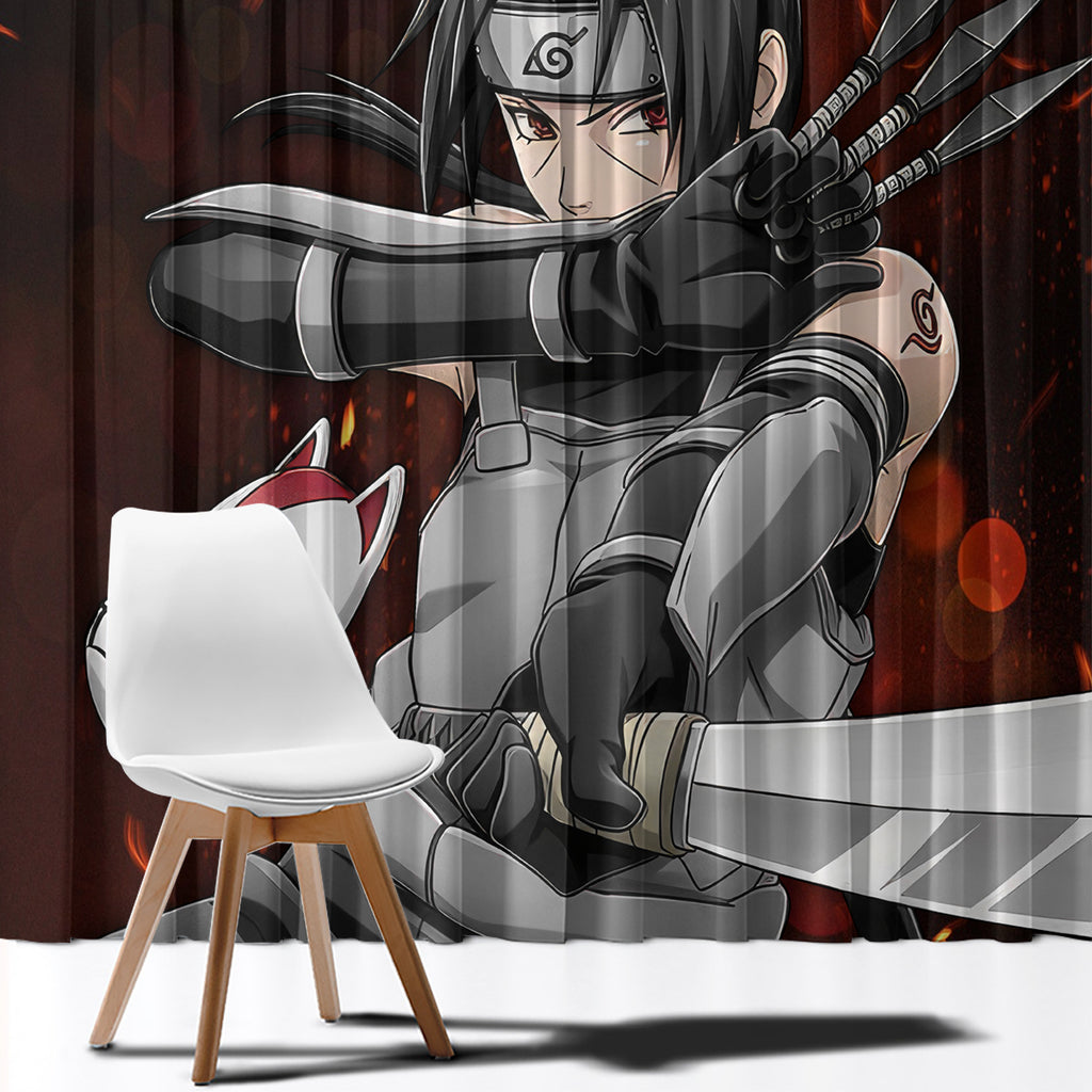 Itachi Anbu Window Curtain