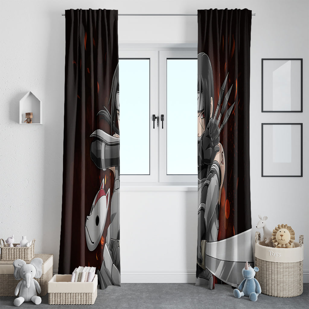 Itachi Anbu Window Curtain