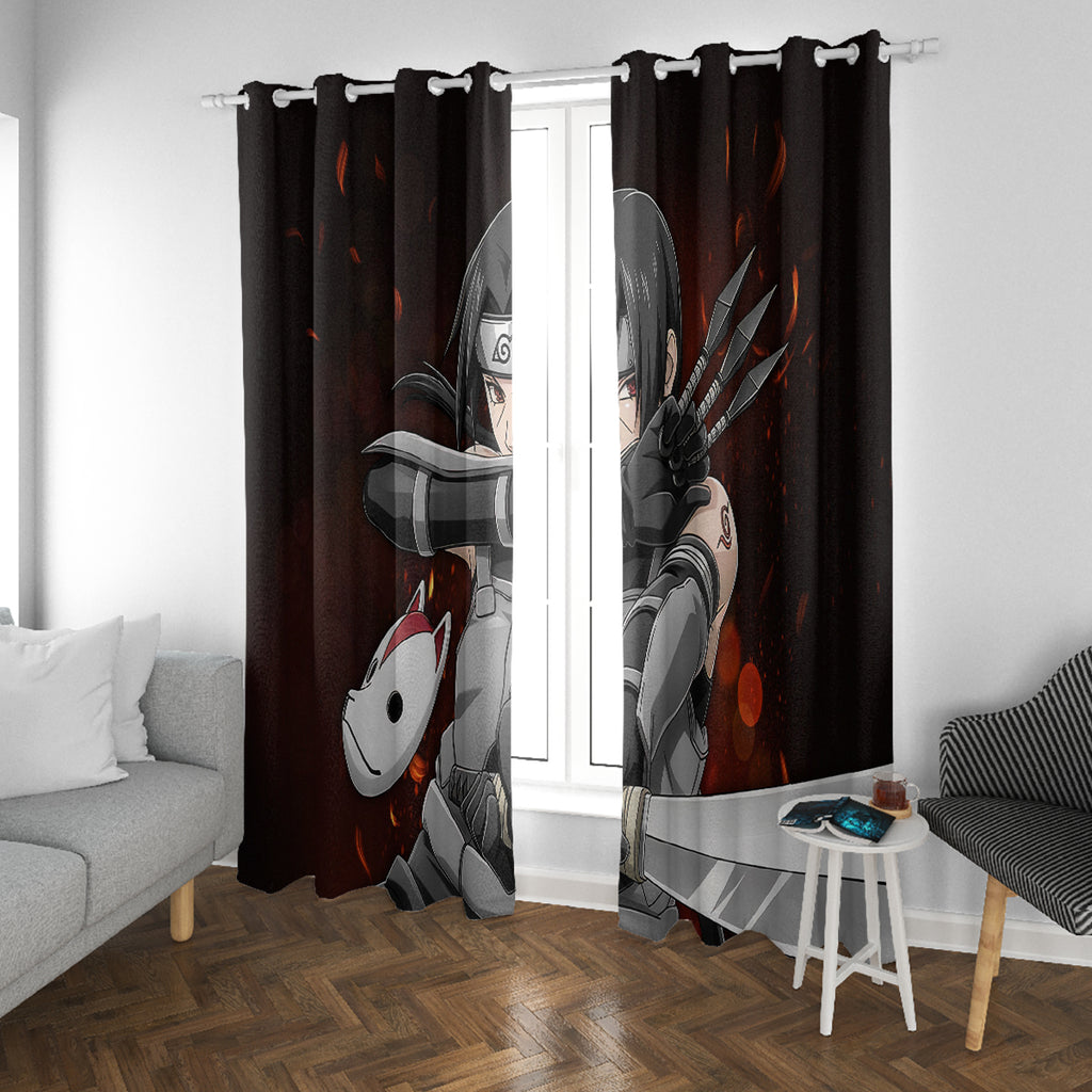 Itachi Anbu Window Curtain