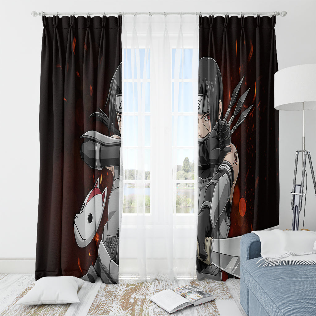 Itachi Anbu Window Curtain