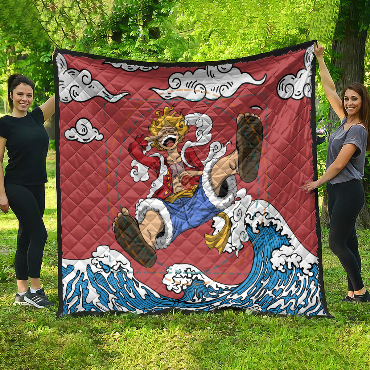 Monkey D. Luffy One Piece Gear 5 Awakening Quilt