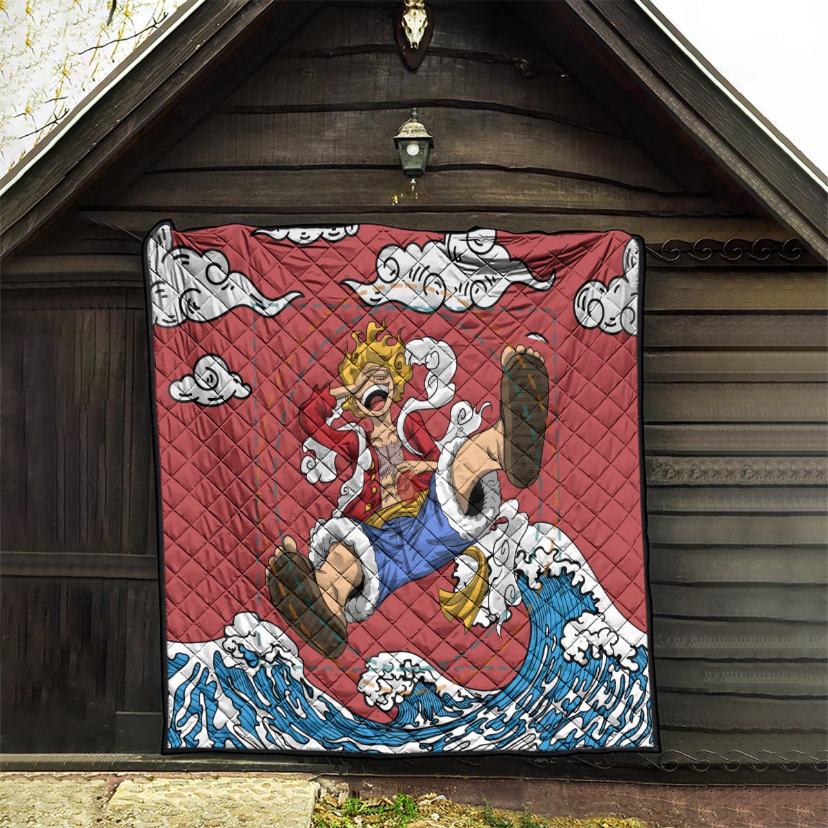Monkey D. Luffy One Piece Gear 5 Awakening Quilt