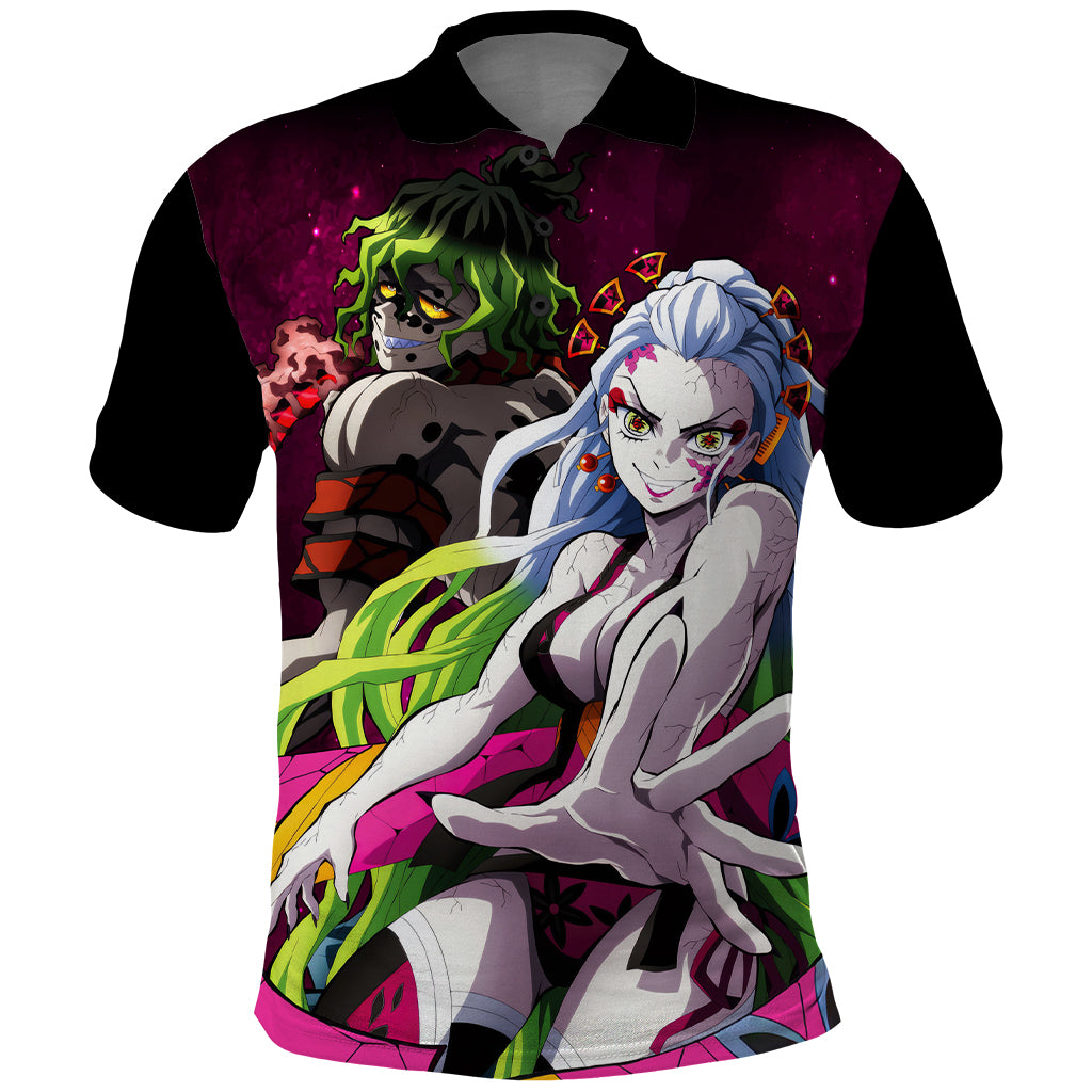Gyutaro and Daki Polo Shirt