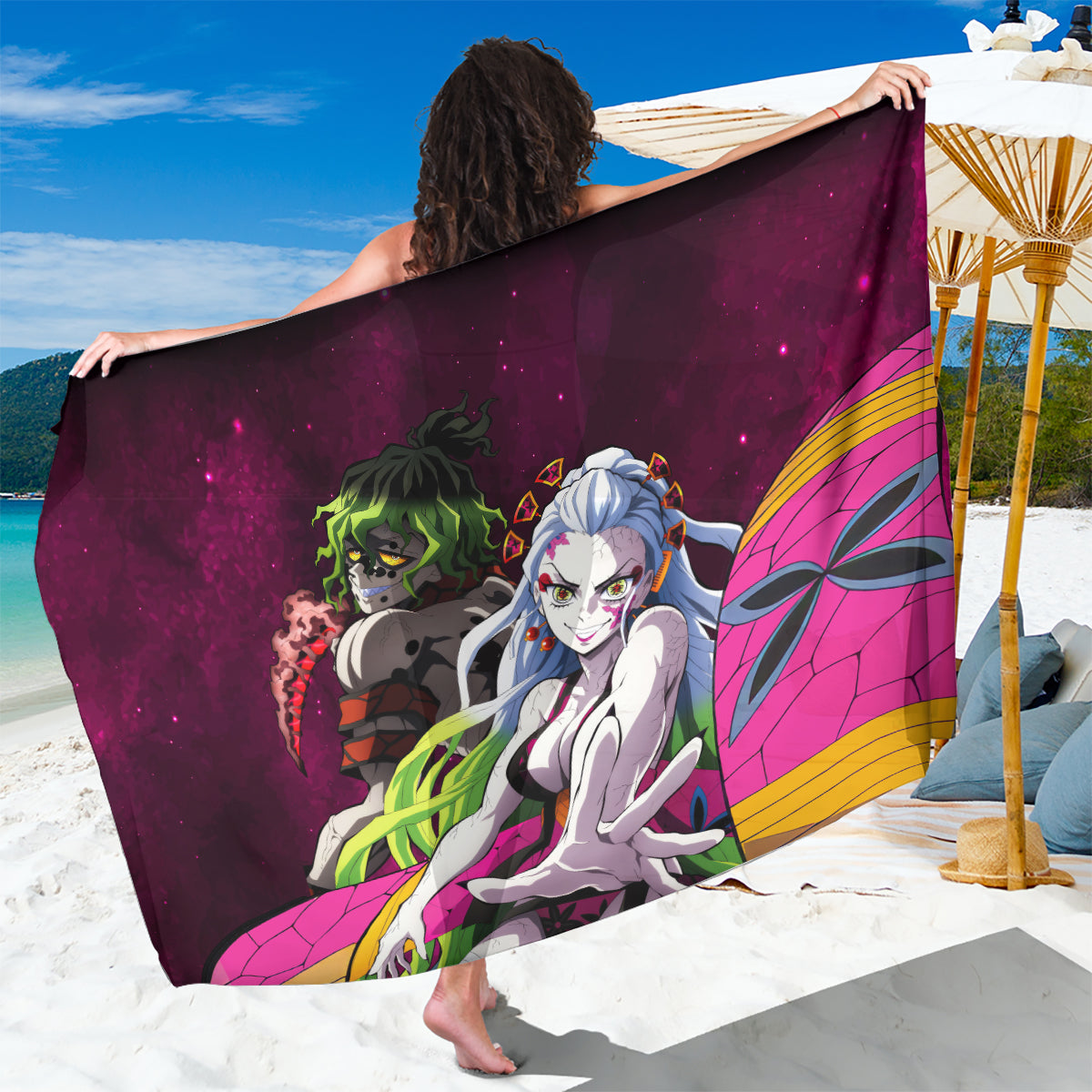 Gyutaro and Daki Sarong