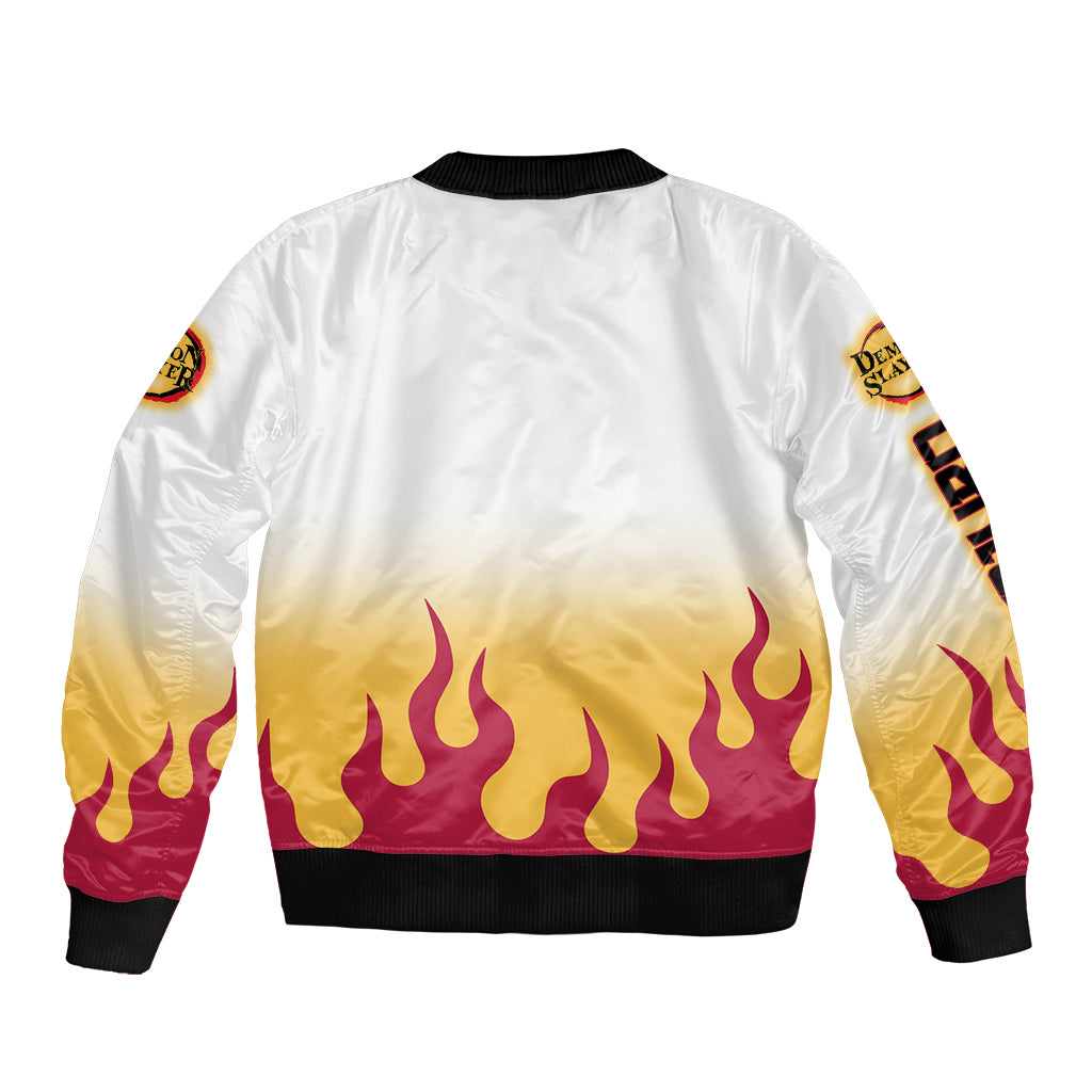 Kyojuro Rengoku - Flame Hashira Anime Bomber Jacket