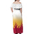 Kyojuro Rengoku - Flame Hashira Anime Off Shoulder Maxi Dress