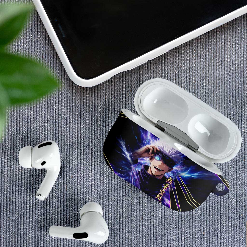 Gojo Satoru Infinite Void AirPods Case Cosmic Anime Power Surge Style