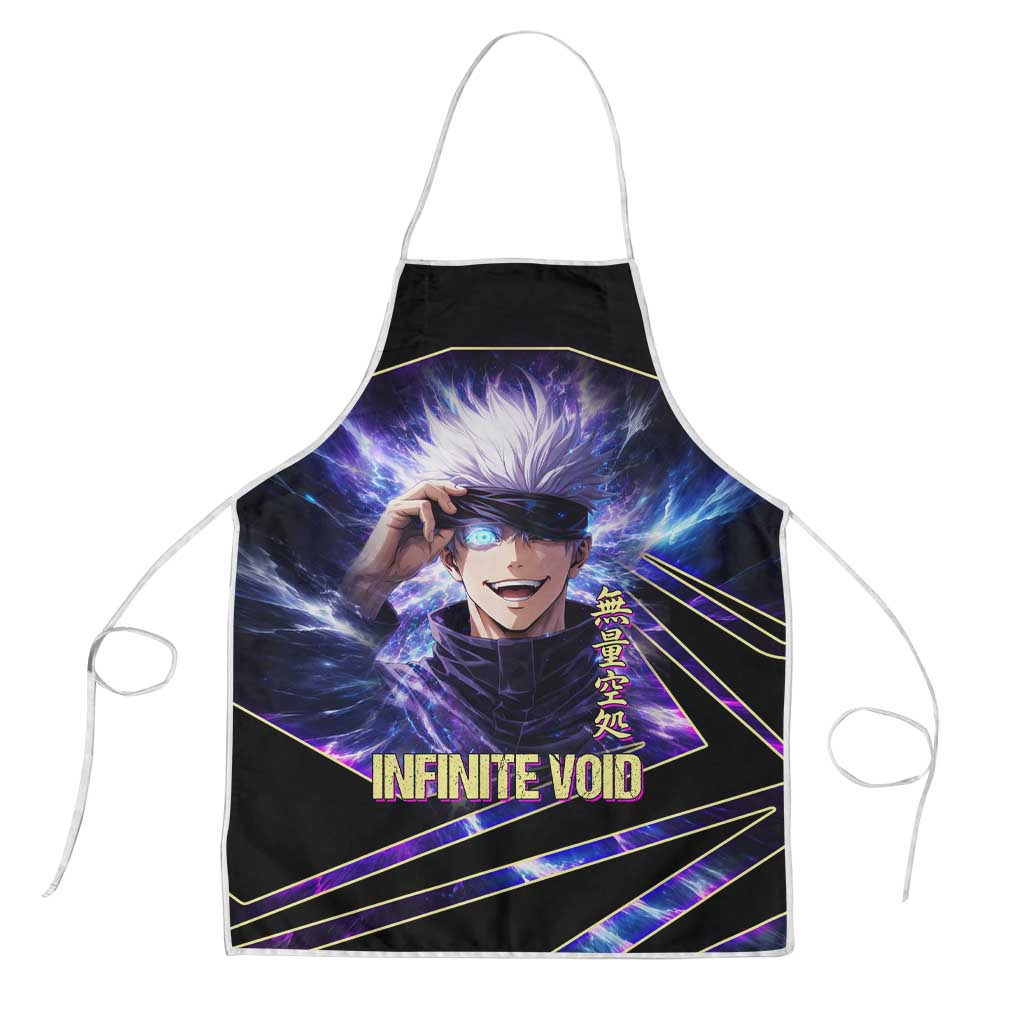 Gojo Satoru Infinite Void Apron Cosmic Anime Power Surge Style