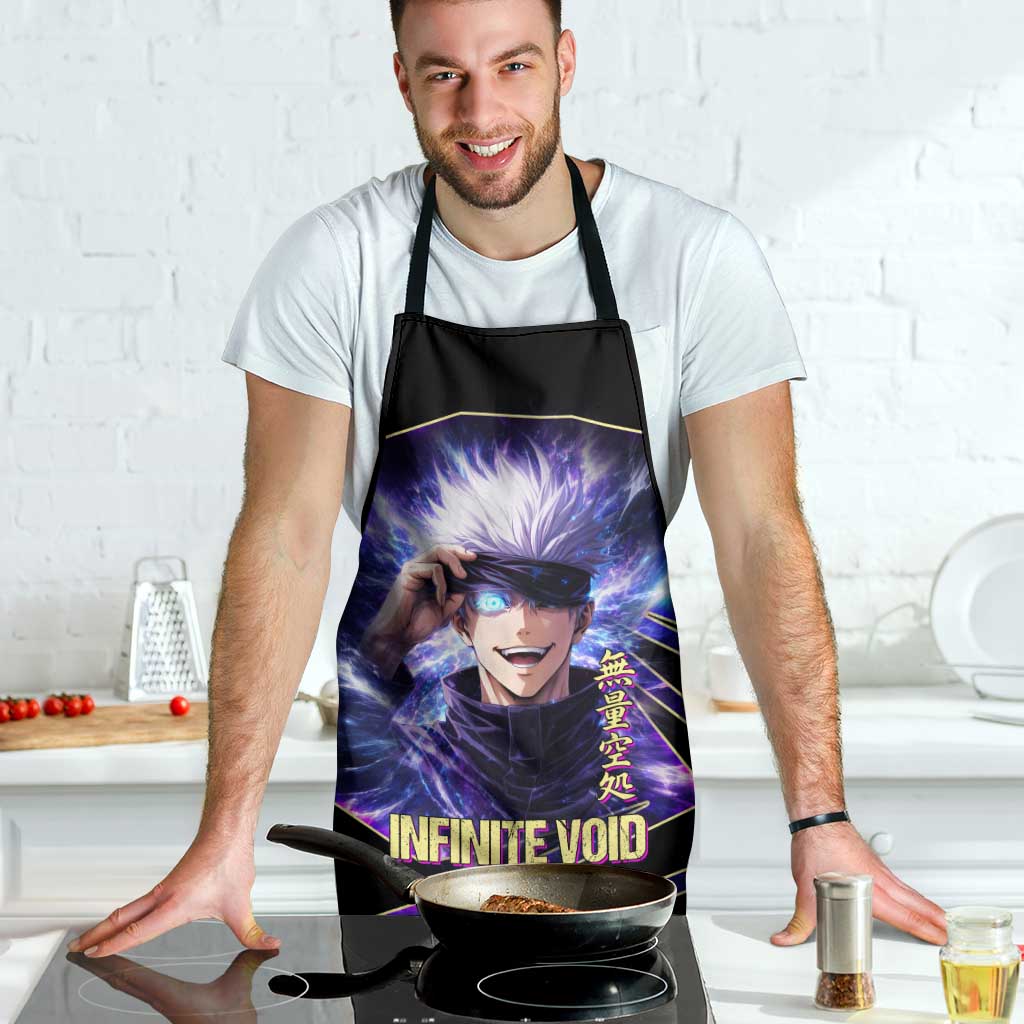 Gojo Satoru Infinite Void Apron Cosmic Anime Power Surge Style