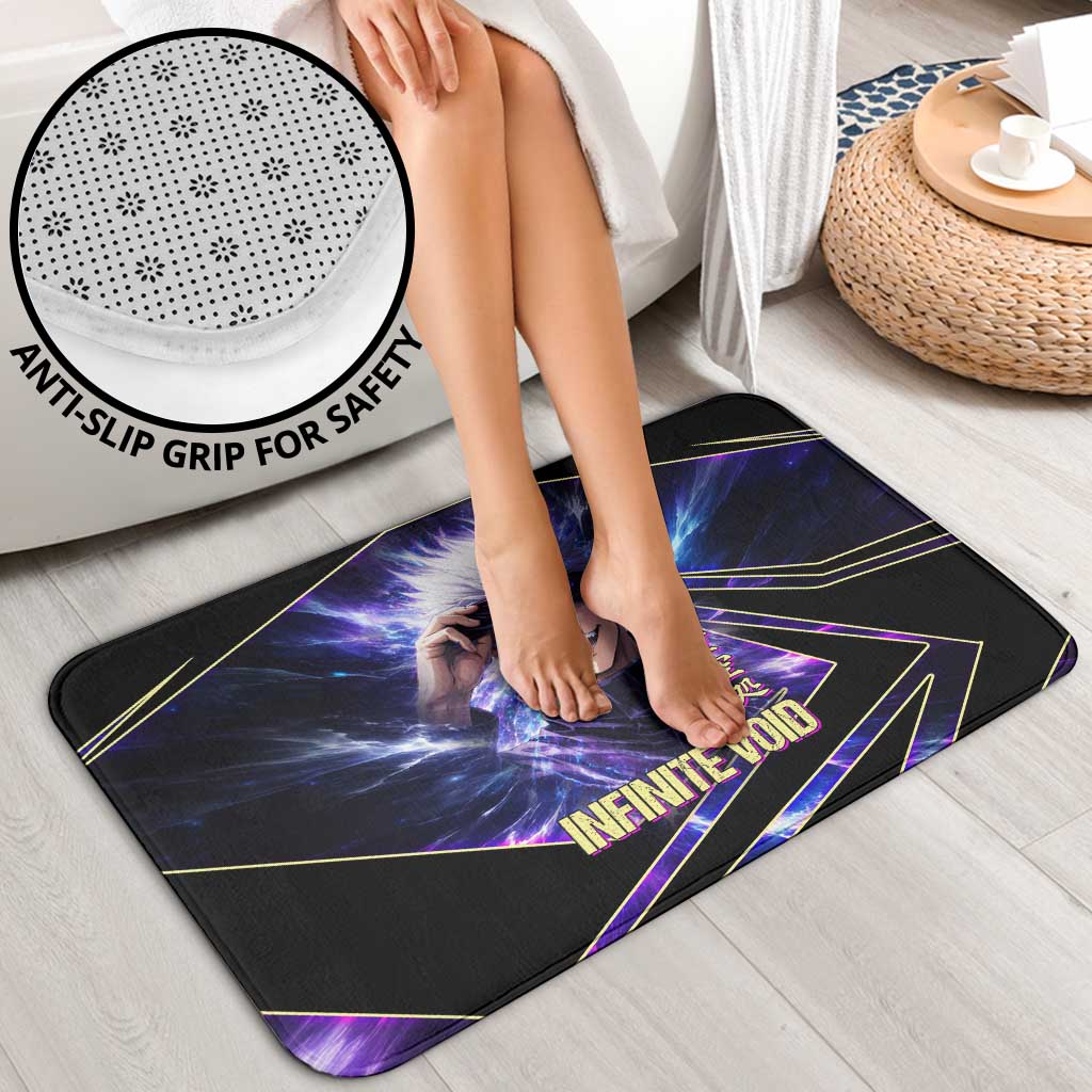 Gojo Satoru Infinite Void Bathroom Set Cosmic Anime Power Surge Style