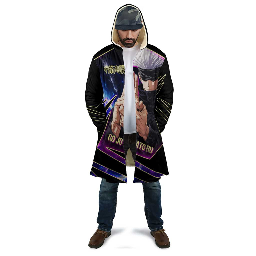 Gojo Satoru Infinite Void Cloak Cosmic Anime Power Surge Style