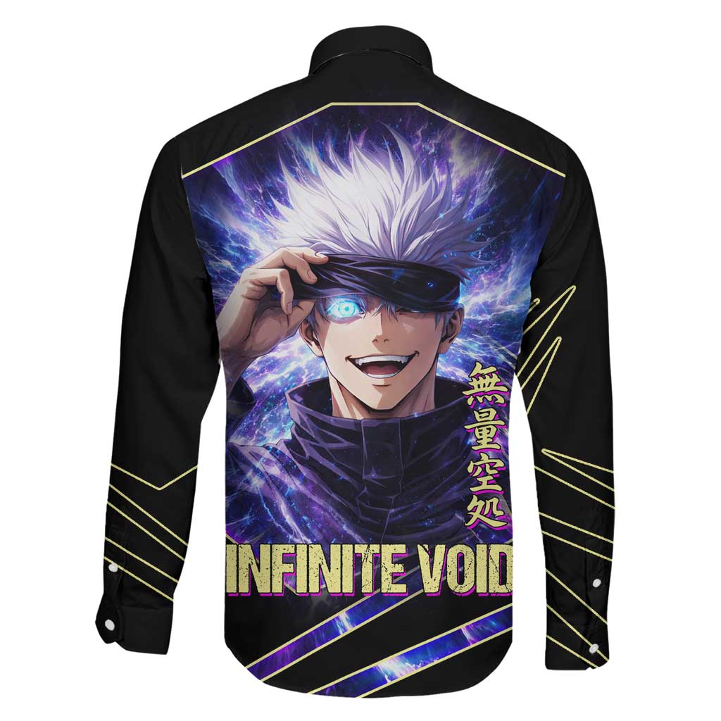 Gojo Satoru Infinite Void Family Matching Mermaid Dress and Hawaiian Shirt Cosmic Anime Power Surge Style