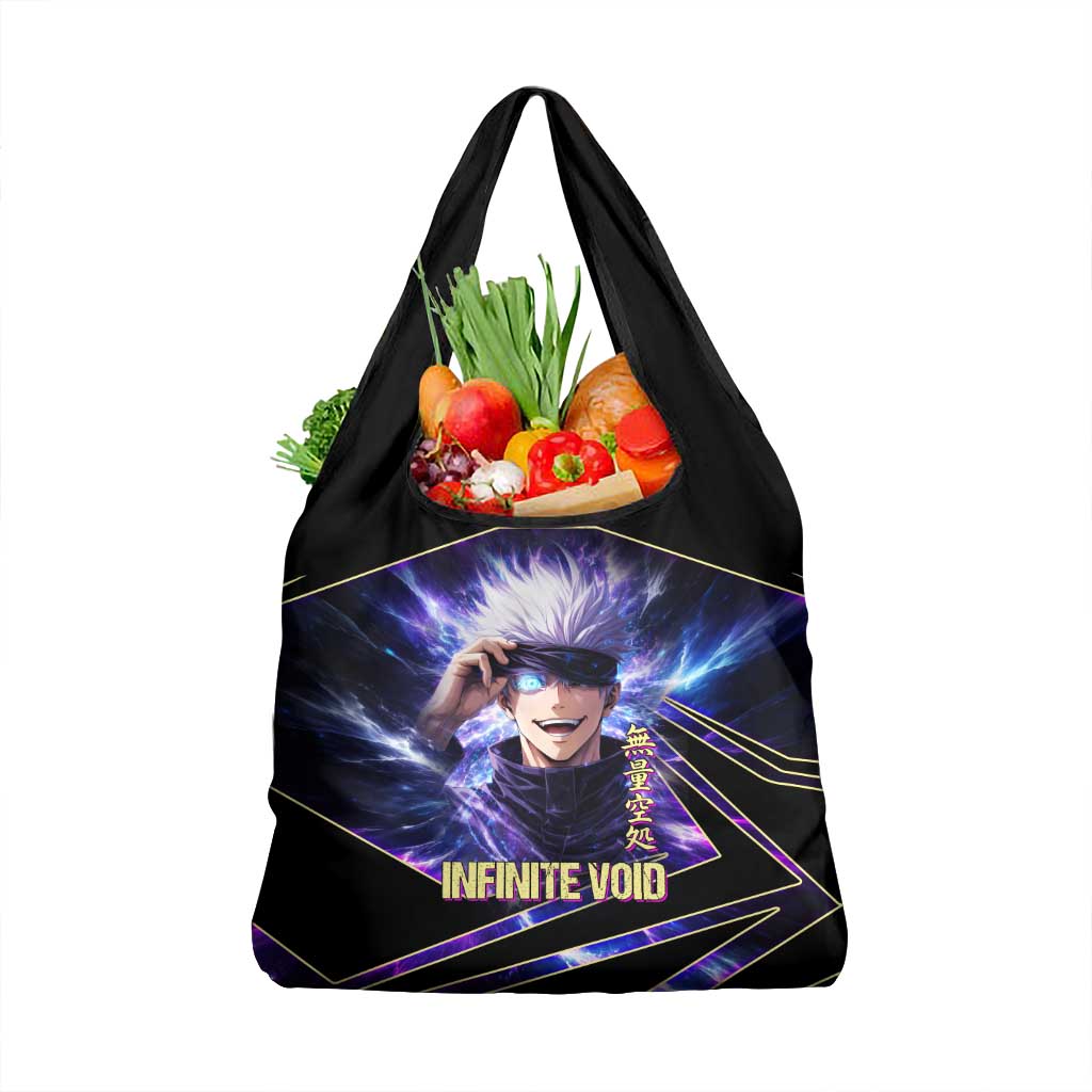 Gojo Satoru Infinite Void Grocery Bag Cosmic Anime Power Surge Style
