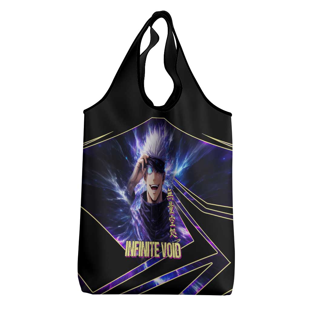 Gojo Satoru Infinite Void Grocery Bag Cosmic Anime Power Surge Style