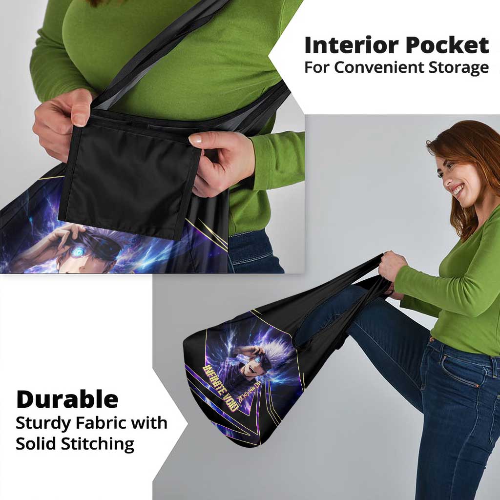 Gojo Satoru Infinite Void Grocery Bag Cosmic Anime Power Surge Style