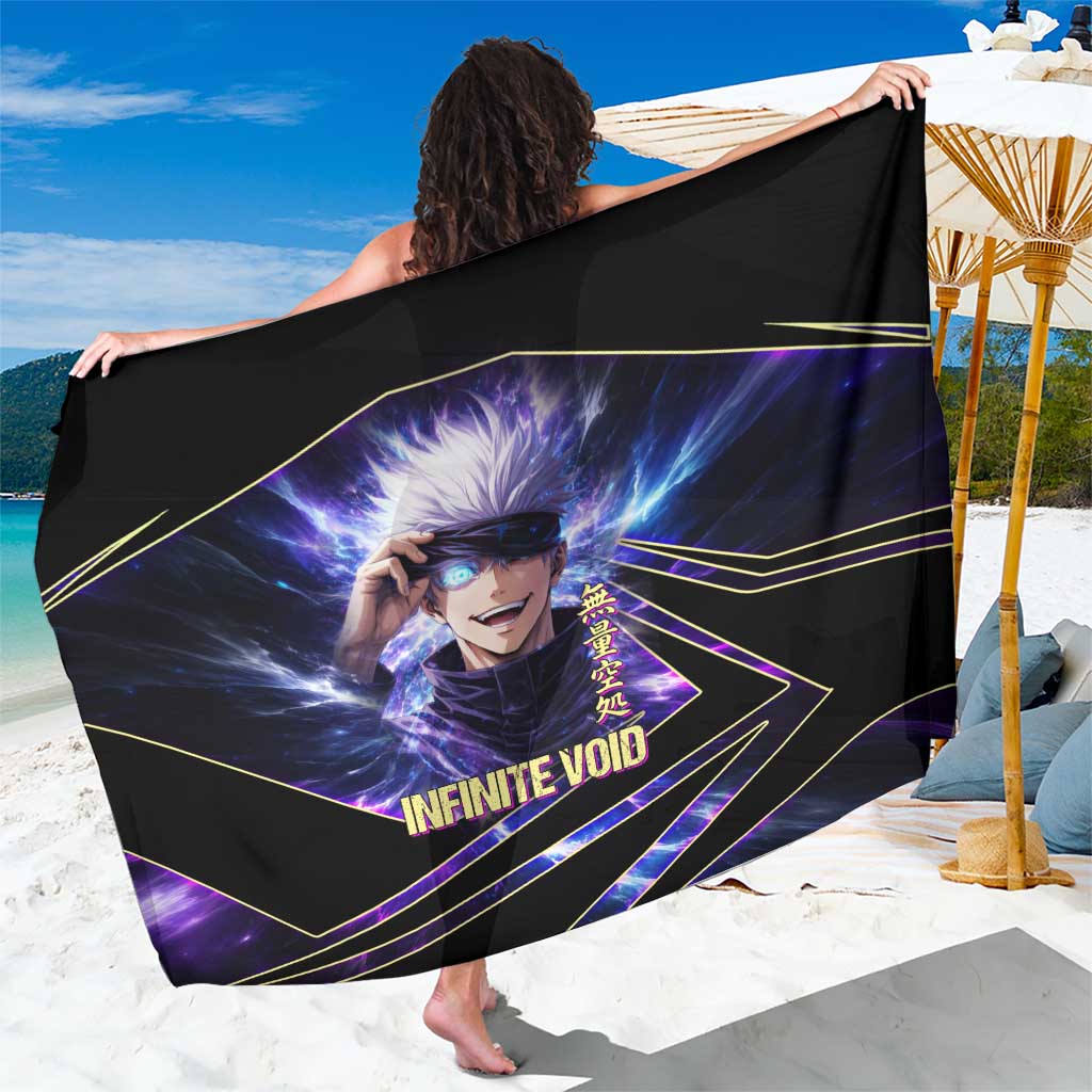 Gojo Satoru Infinite Void Sarong Cosmic Anime Power Surge Style