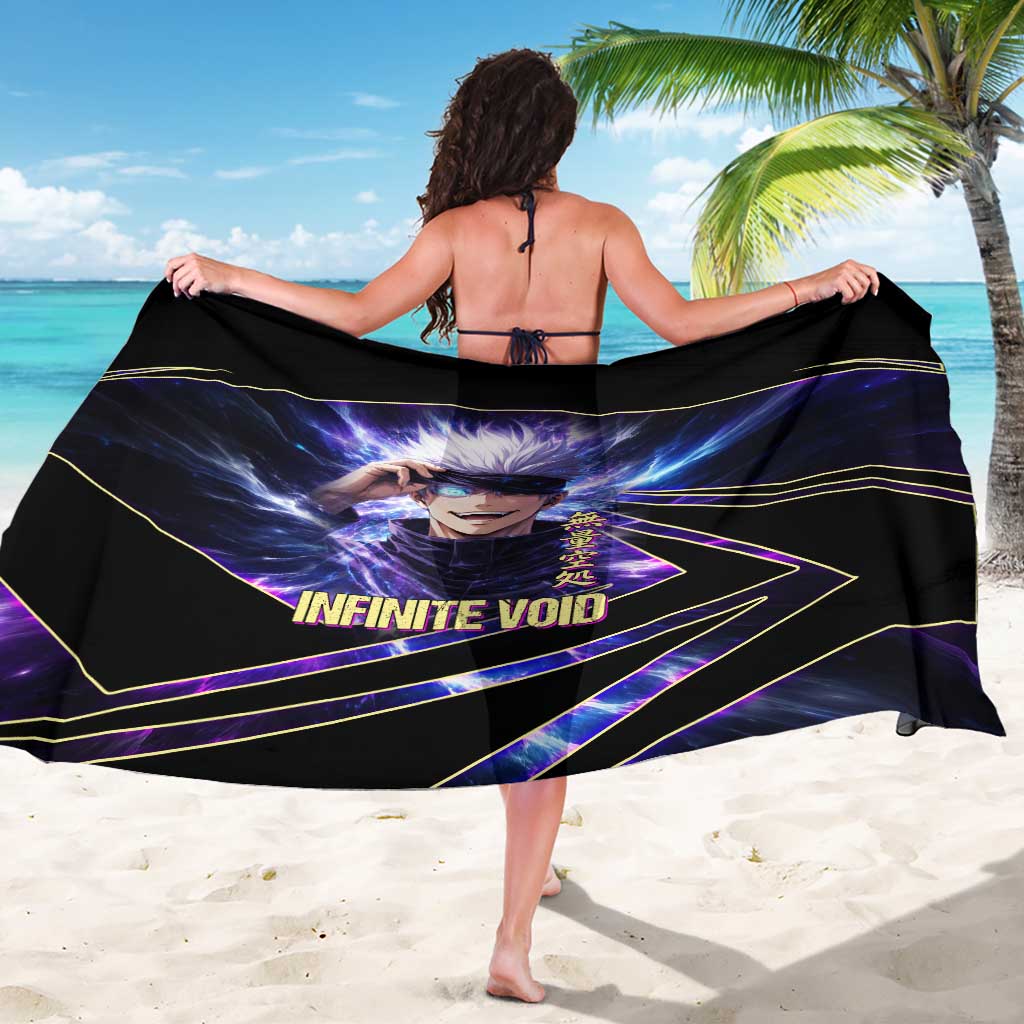 Gojo Satoru Infinite Void Sarong Cosmic Anime Power Surge Style