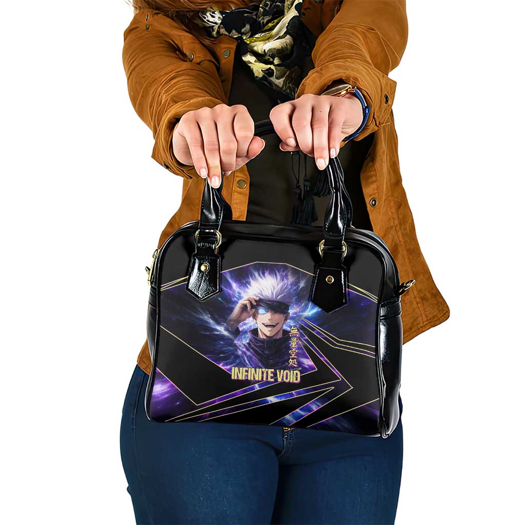 Gojo Satoru Infinite Void Shoulder Handbag Cosmic Anime Power Surge Style