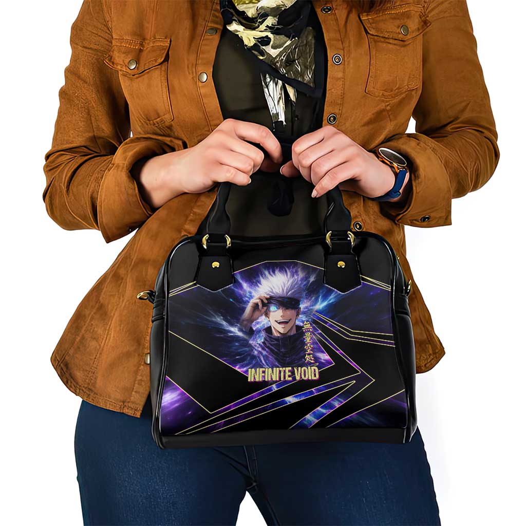 Gojo Satoru Infinite Void Shoulder Handbag Cosmic Anime Power Surge Style