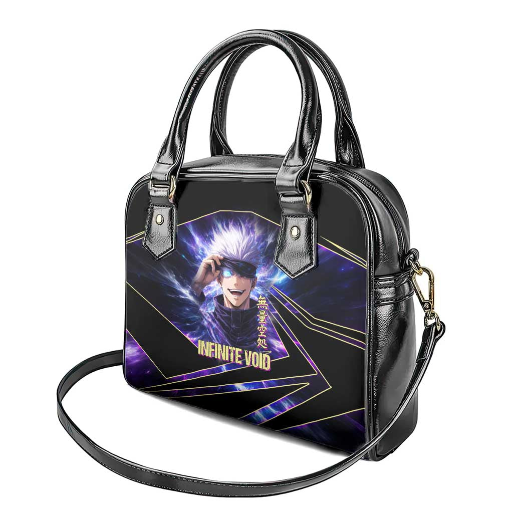 Gojo Satoru Infinite Void Shoulder Handbag Cosmic Anime Power Surge Style