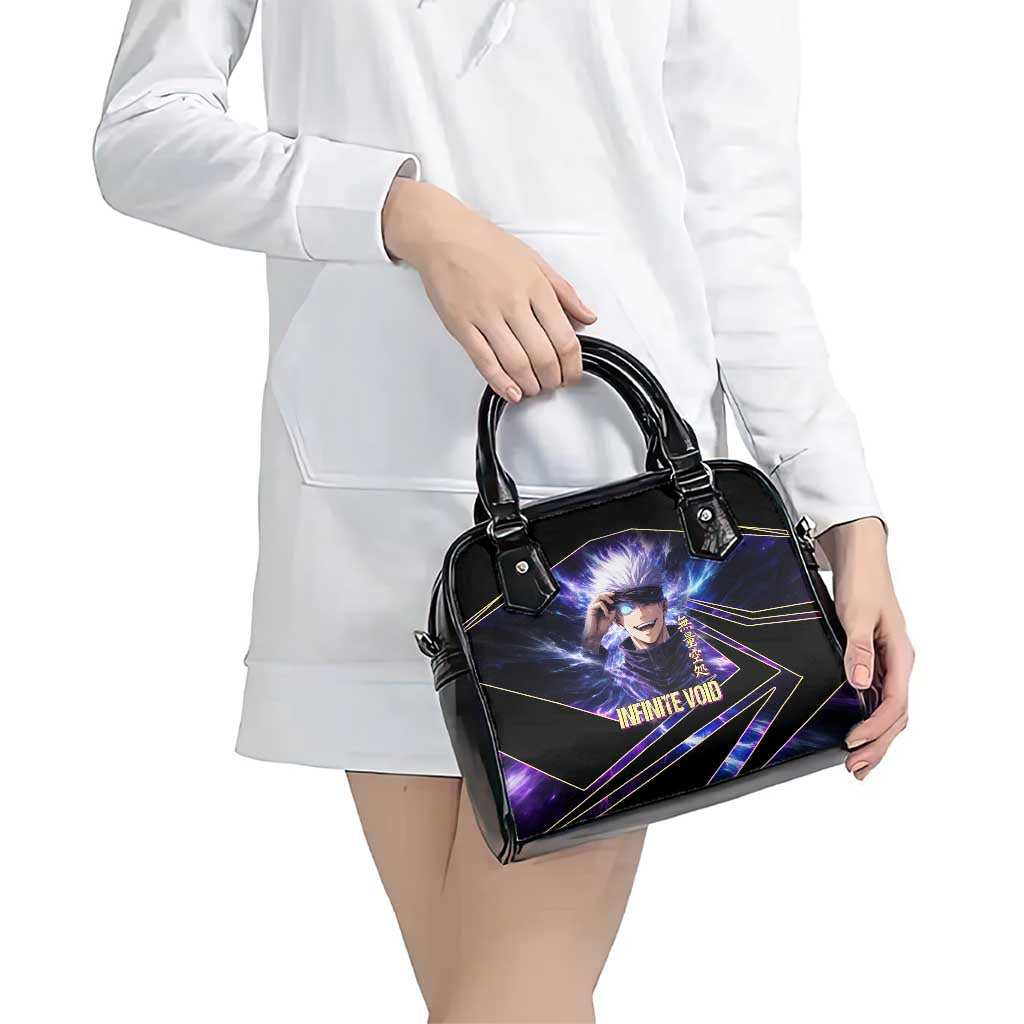 Gojo Satoru Infinite Void Shoulder Handbag Cosmic Anime Power Surge Style