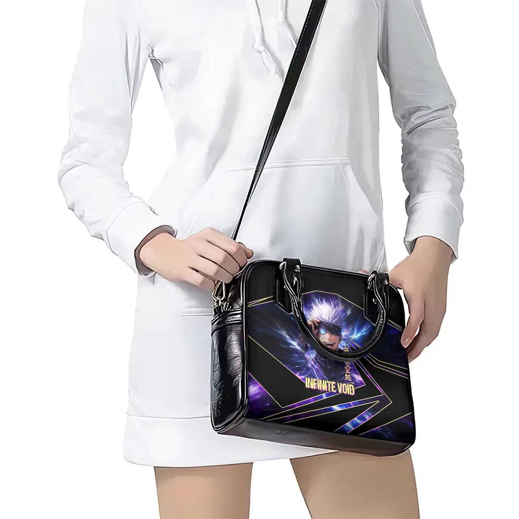 Gojo Satoru Infinite Void Shoulder Handbag Cosmic Anime Power Surge Style