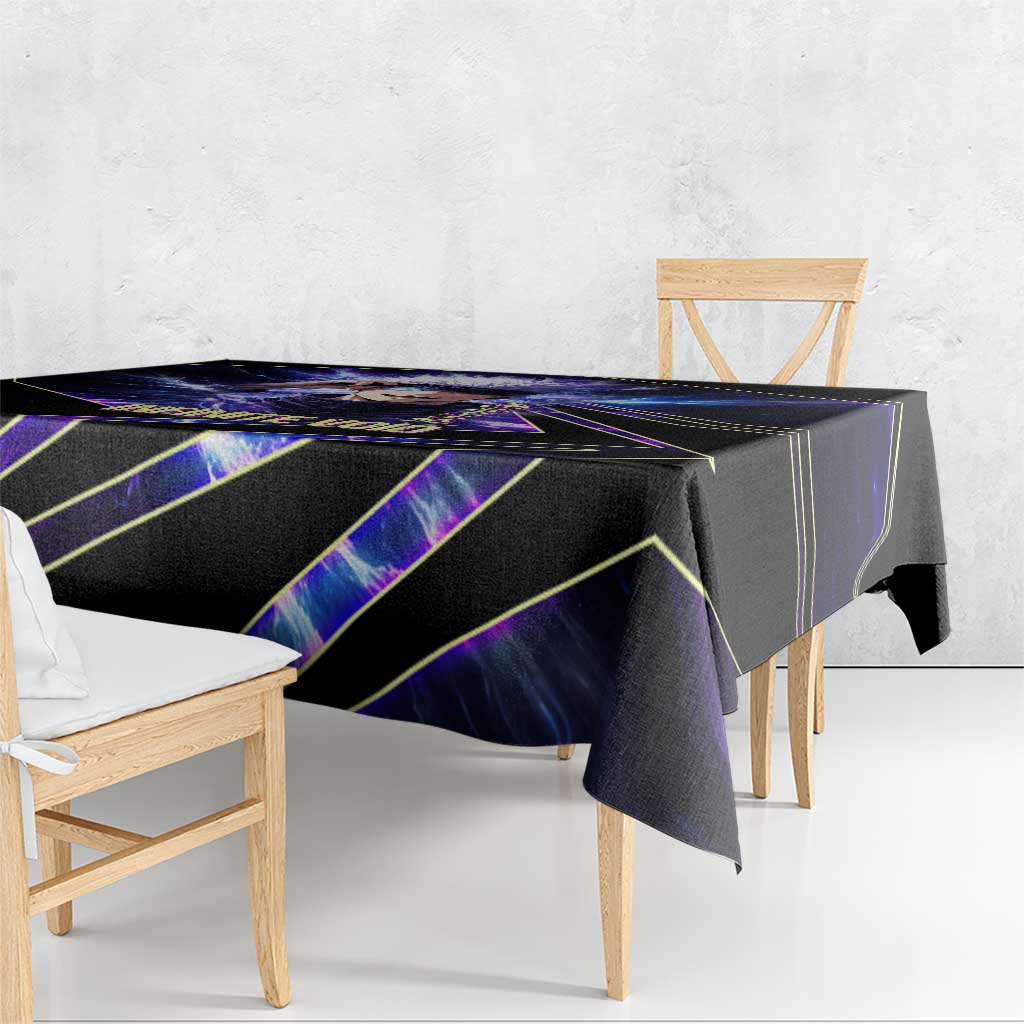Gojo Satoru Infinite Void Tablecloth Cosmic Anime Power Surge Style