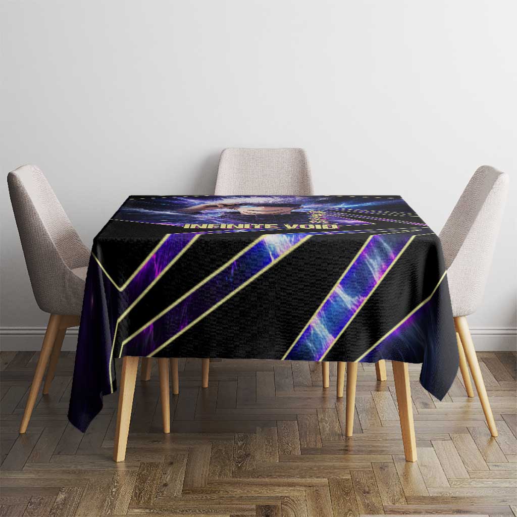 Gojo Satoru Infinite Void Tablecloth Cosmic Anime Power Surge Style