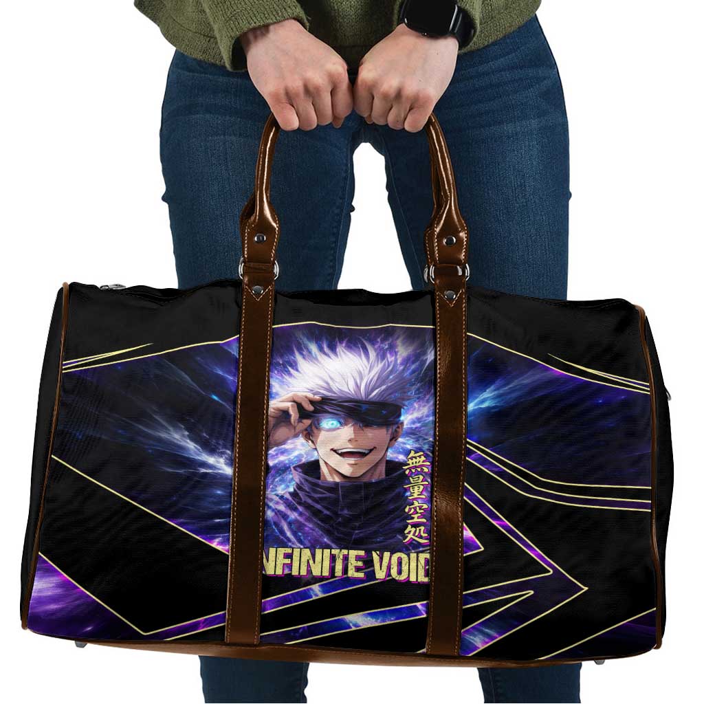 Gojo Satoru Infinite Void Travel Bag Cosmic Anime Power Surge Style