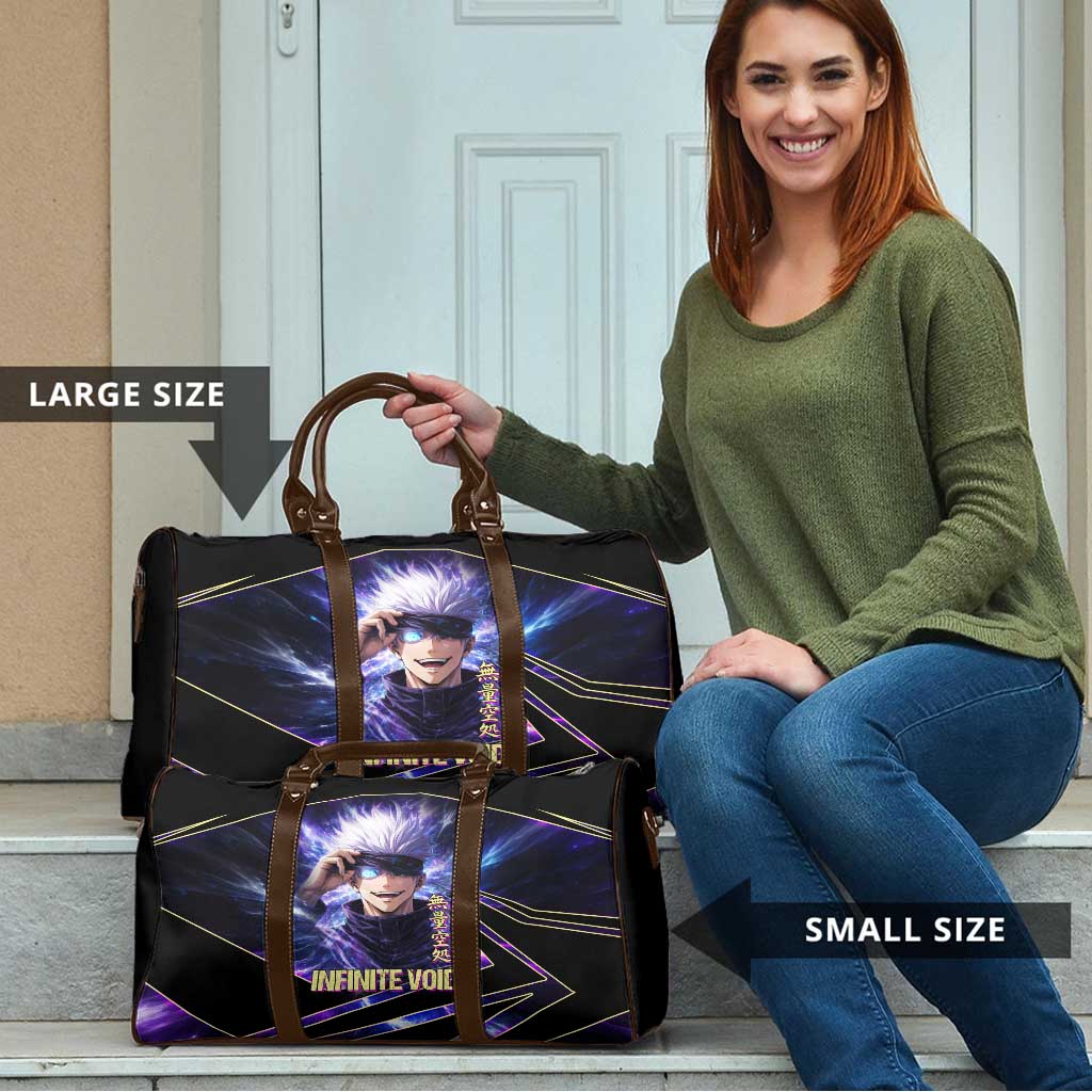 Gojo Satoru Infinite Void Travel Bag Cosmic Anime Power Surge Style
