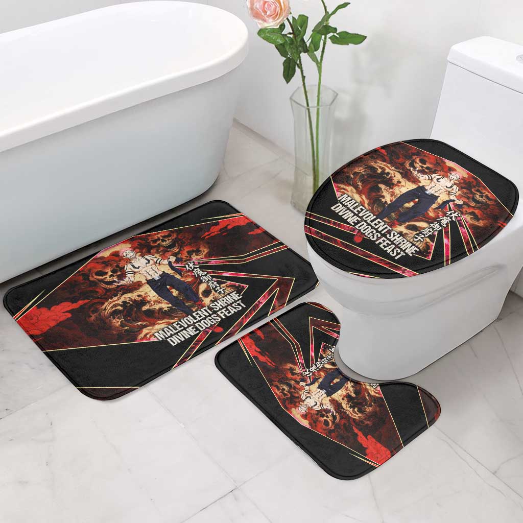 Ryomen Sukuna Malevolent Shrine Bathroom Set Infernal Cursed Domain Art Style