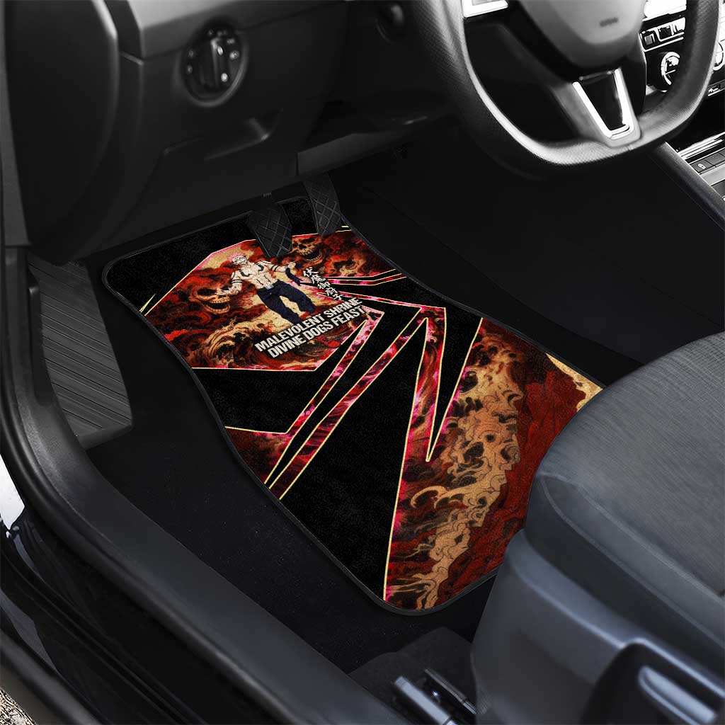 Ryomen Sukuna Malevolent Shrine Car Mats Infernal Cursed Domain Art Style