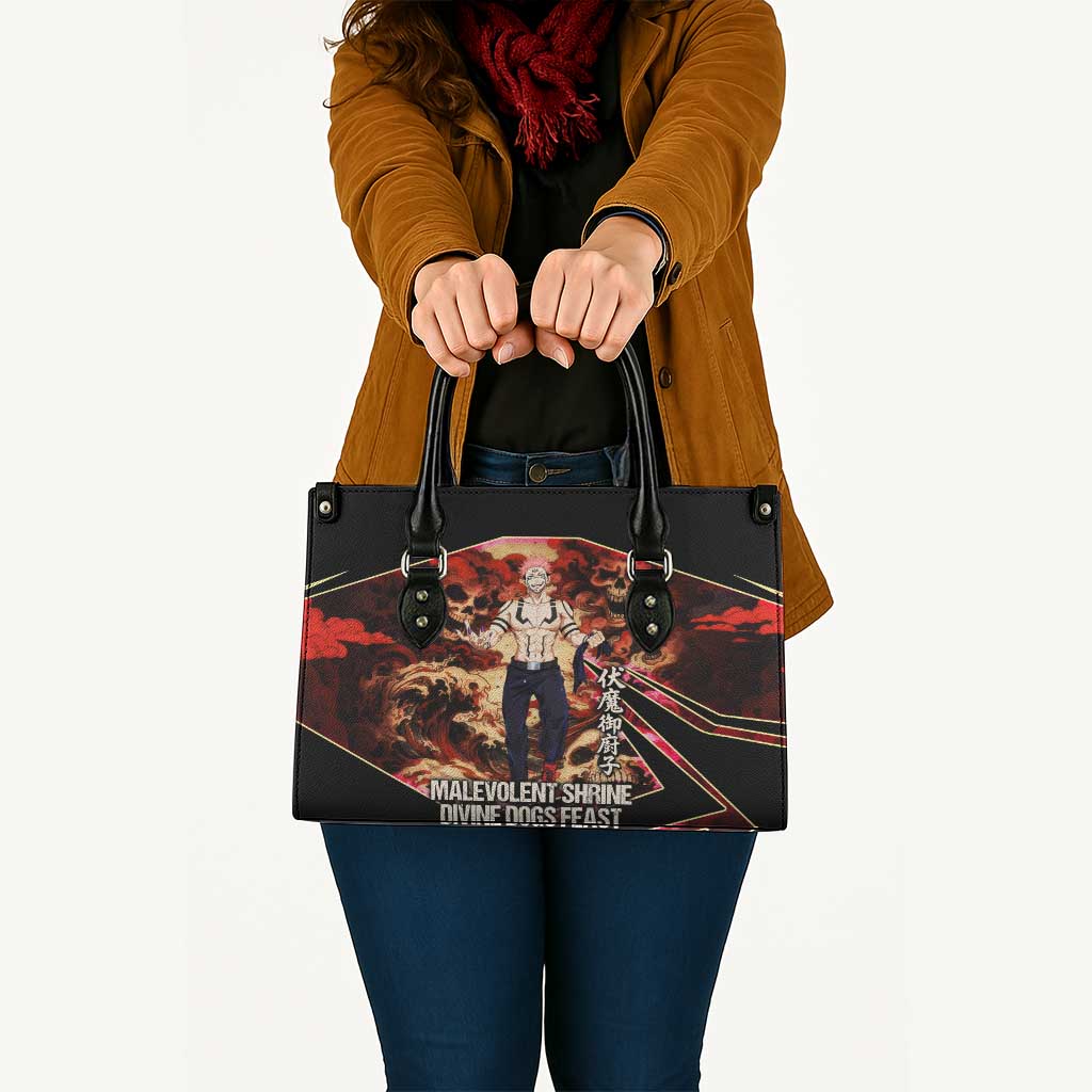 Ryomen Sukuna Malevolent Shrine Leather Bag Infernal Cursed Domain Art Style