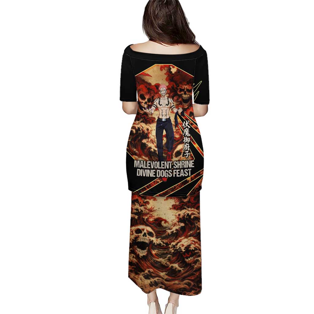 Ryomen Sukuna Malevolent Shrine Puletasi Infernal Cursed Domain Art Style
