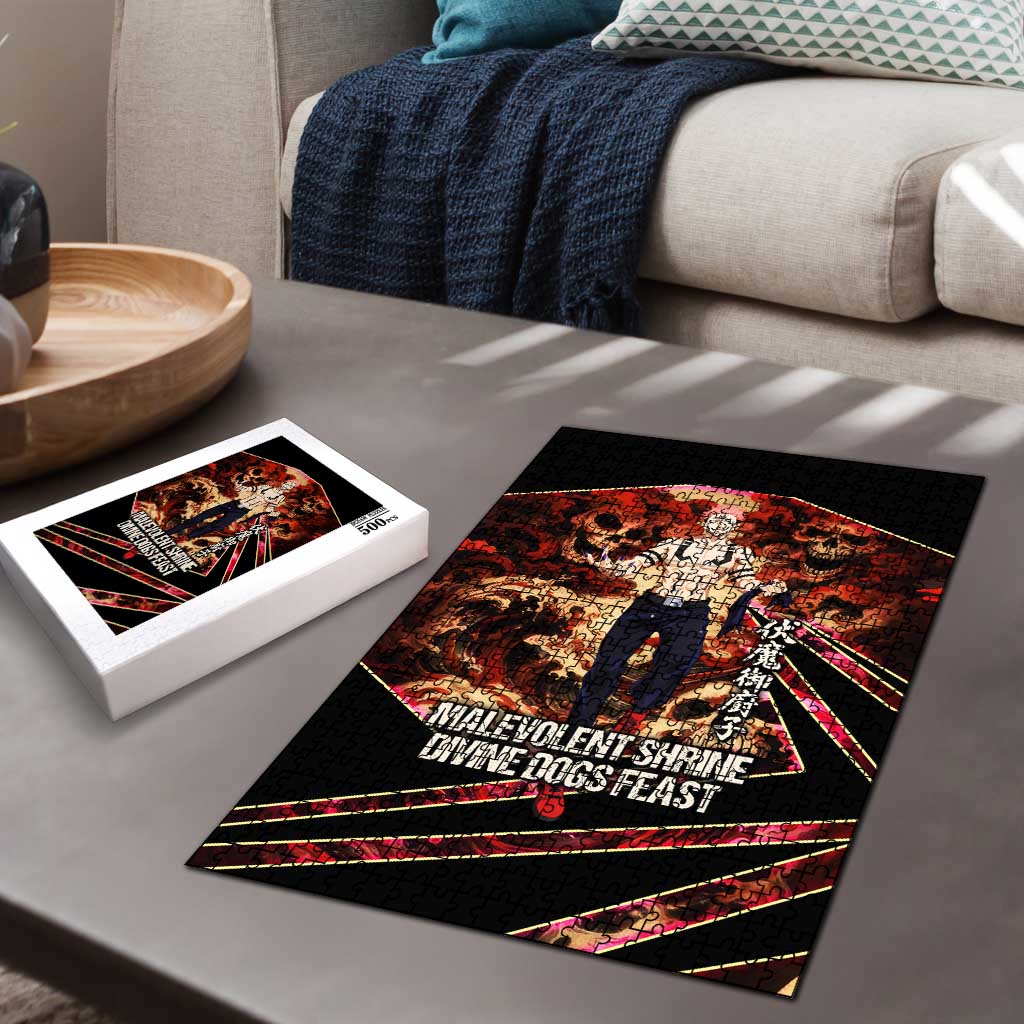 Ryomen Sukuna Malevolent Shrine Puzzle Infernal Cursed Domain Art Style