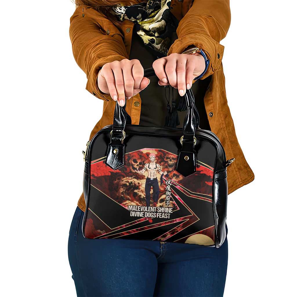Ryomen Sukuna Malevolent Shrine Shoulder Handbag Infernal Cursed Domain Art Style