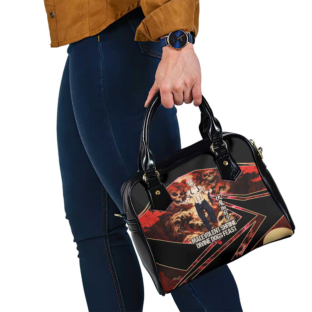 Ryomen Sukuna Malevolent Shrine Shoulder Handbag Infernal Cursed Domain Art Style
