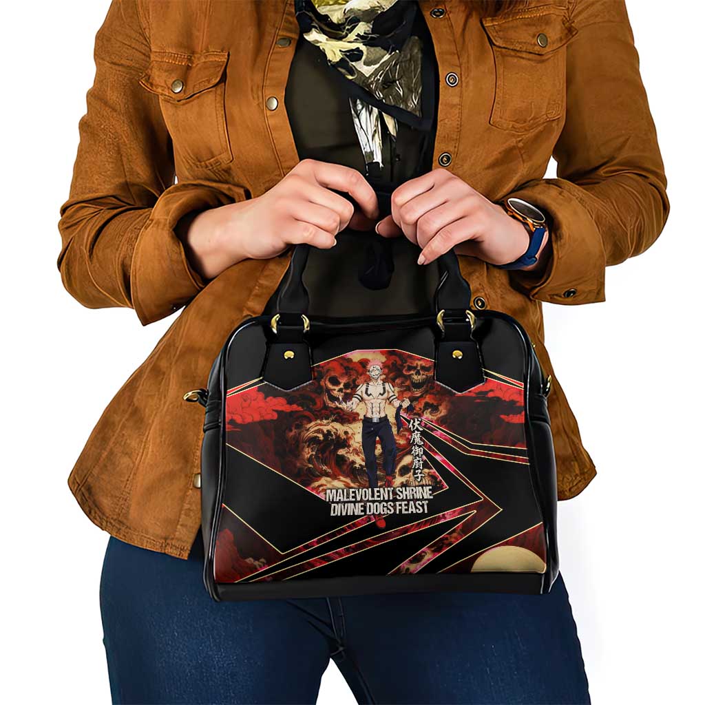 Ryomen Sukuna Malevolent Shrine Shoulder Handbag Infernal Cursed Domain Art Style