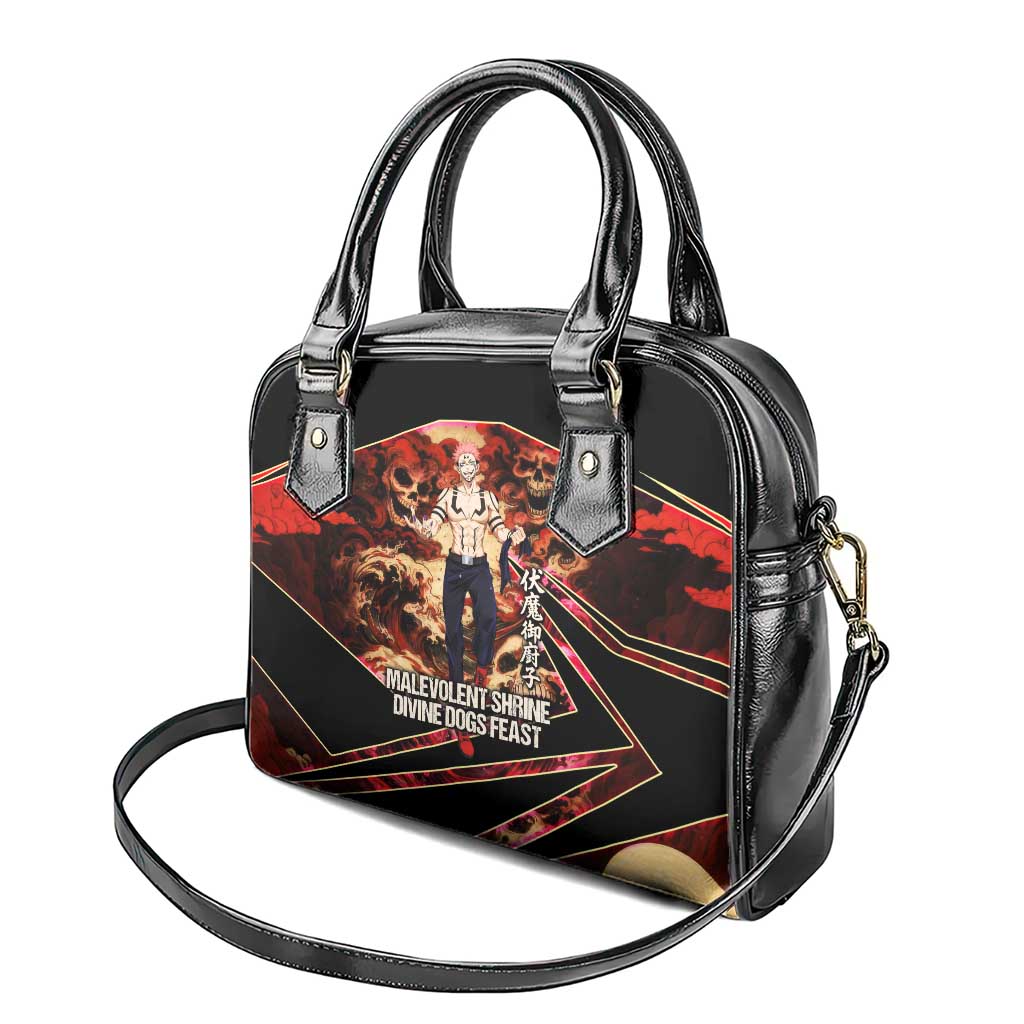Ryomen Sukuna Malevolent Shrine Shoulder Handbag Infernal Cursed Domain Art Style